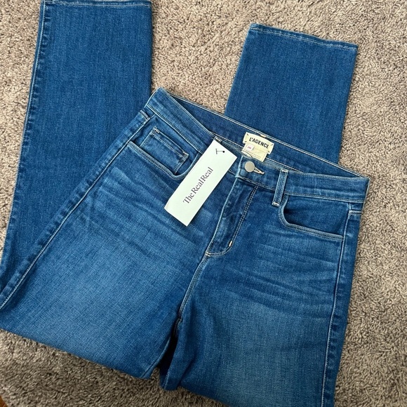 L’agence Alexia High Rise Crop Cigarette Jeans - Picture 9 of 13